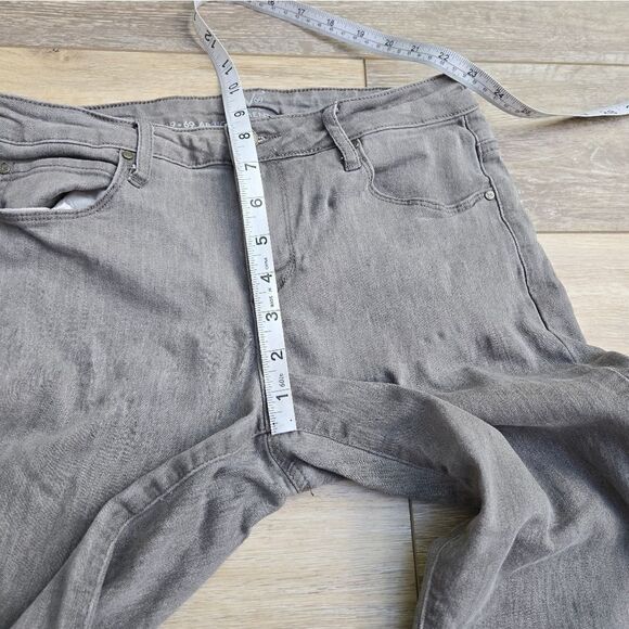 VERSACE 19V69 ABBIGLIAMENTO SPORTIVO  gray jeans size 4 / 27  19-69 - Picture 6 of 12